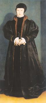 Hans The Younger Holbein : Christina of Denmark, Ducchess of Milan